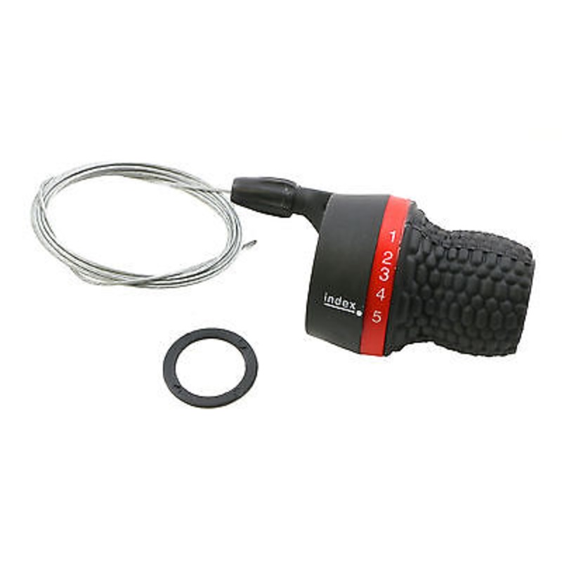 5 SPEED TWISTGRIP BIKE INDEXED RIGHTHAND SHIFTER GRIP SHIFT CYCLE SHIFTER GE485R