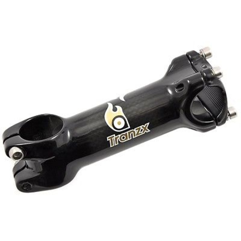 TRANZ-X CARBON FIBRE AHEAD HANDLEBAR STEM 28.6mm 6061 3D FORGED CARBON+ALLOY