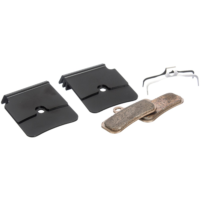 Brand-X Shimano Zee-Saint Disc Brake Pads, Sintered with Fins