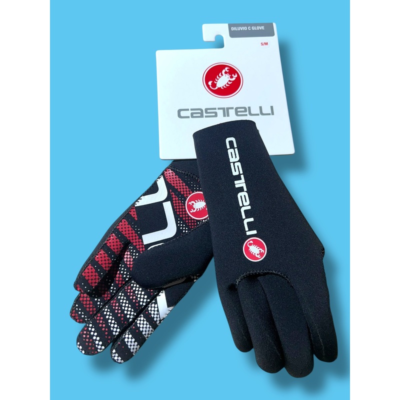 Diluvio Neoprene Glove Winter Thermal l Rain   | Castelli |  Soudal Quick-Step| Pro Cycling Kit