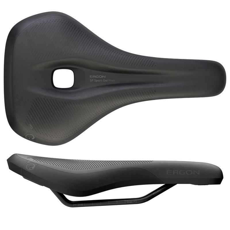 Ergon SF Sport Gel Saddle – Chromoly Black Mens Small/Medium