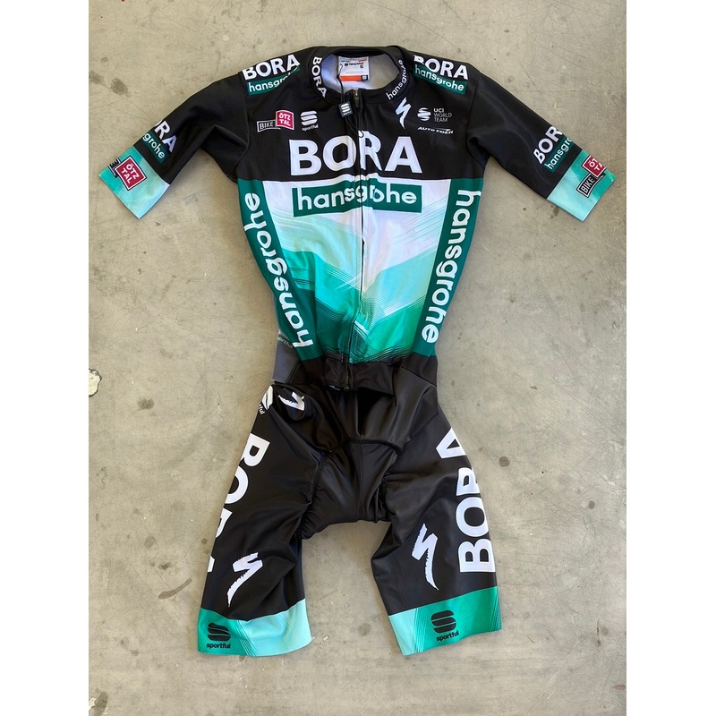 Aero Race Suit Short Sleeve With Pockets | Sportful | Bora Hansgrohe | Pro-Issued Cycling Kit
