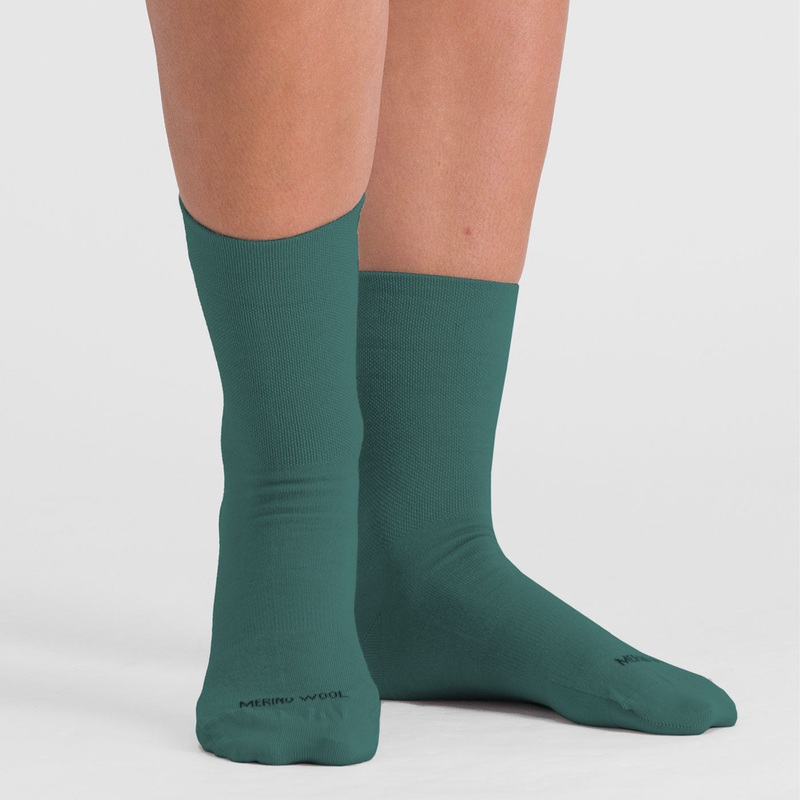 Calze donna Sportful Matchy Wool – Verde
