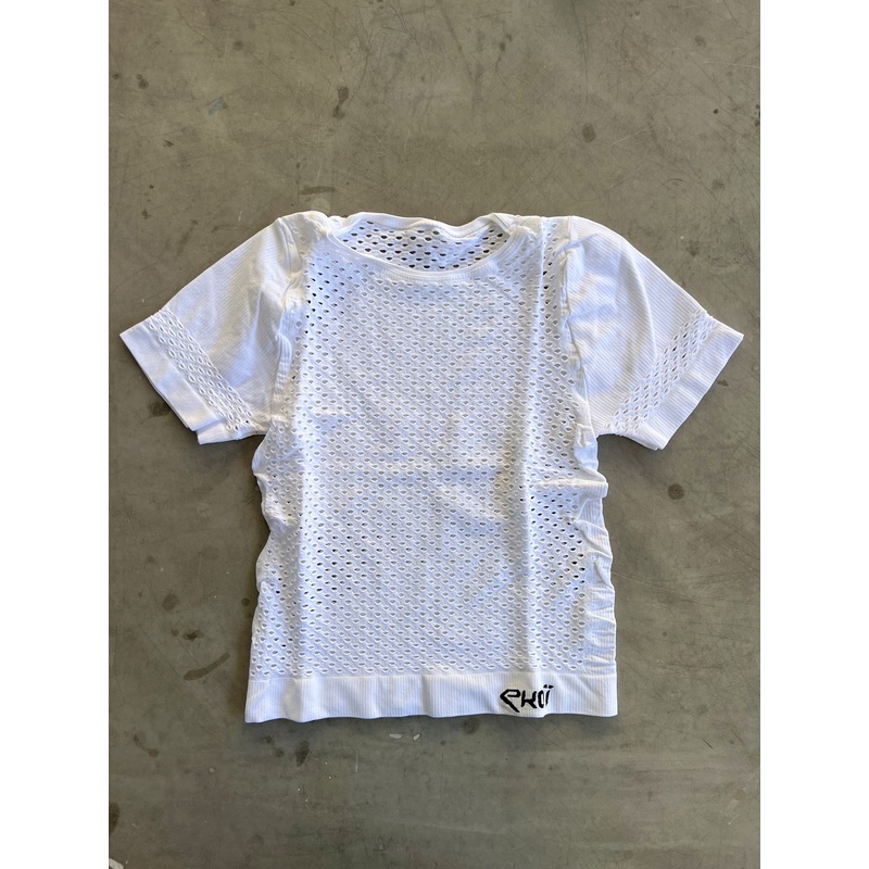 Arkea Samsic | Ekoi Short Sleeve Base Layer | White | Rider-Issued Pro Team Kit