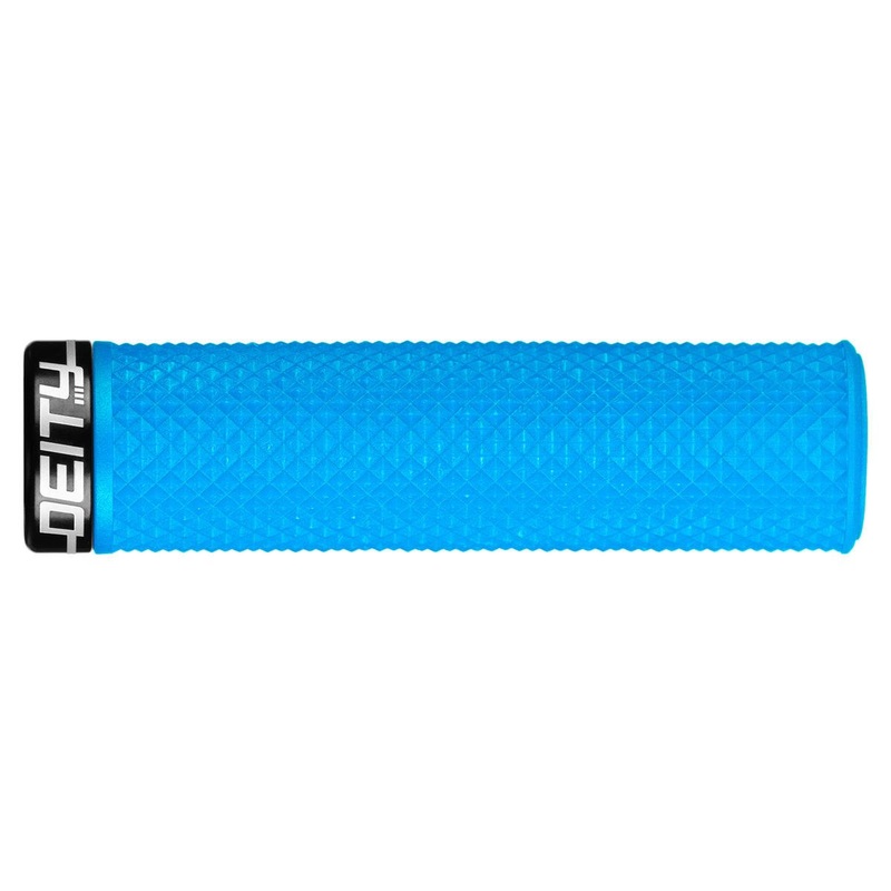 Deity Supracush Lock-On Grips (Blue) (Pair)