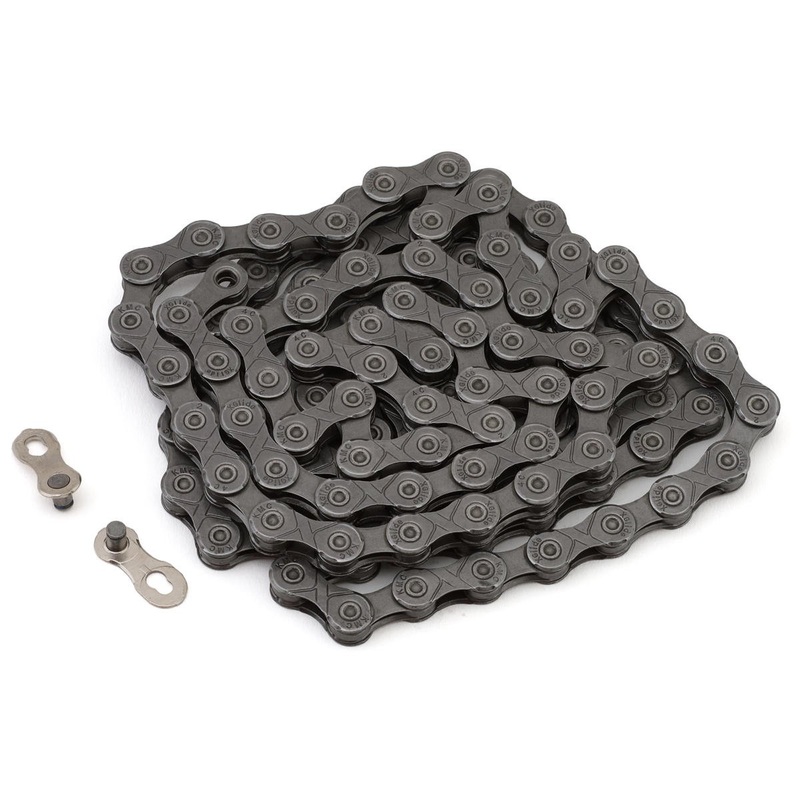 KMC XGlide Chain (Grey/Grey) (9-11 Speed) (126 Links) (Shimano CUES/LinkGlide Drivetrains)