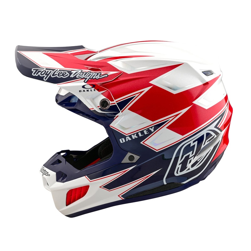 SE5 Composite Helmet W/MIPS  X Oakley Vision White / Blue