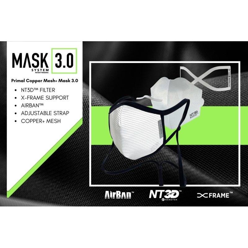 AC/DC Grunge Mask 3.0 Filter + Frame Bundle