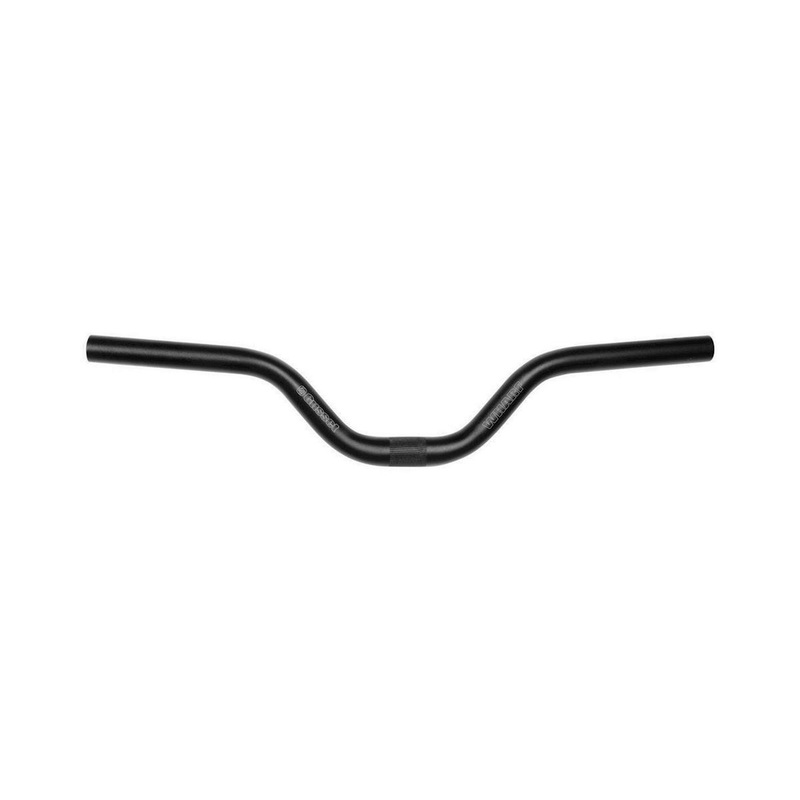Gusset Wharf Urban Riser Bar (Black) (25.4/31.8mm) (76mm Rise) (560mm) (5/6 Sweep)