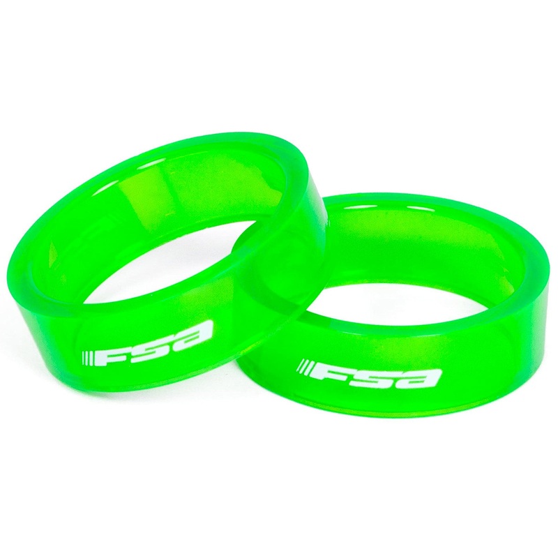 Set spessori FSA 10mm – Verde|Taglia unica|Verde