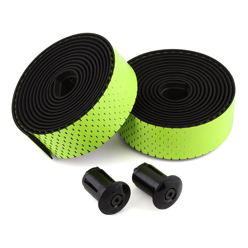 Ciclovation Advanced Leather Touch Handlebar Tape (Fusion Dot Neon Yellow)