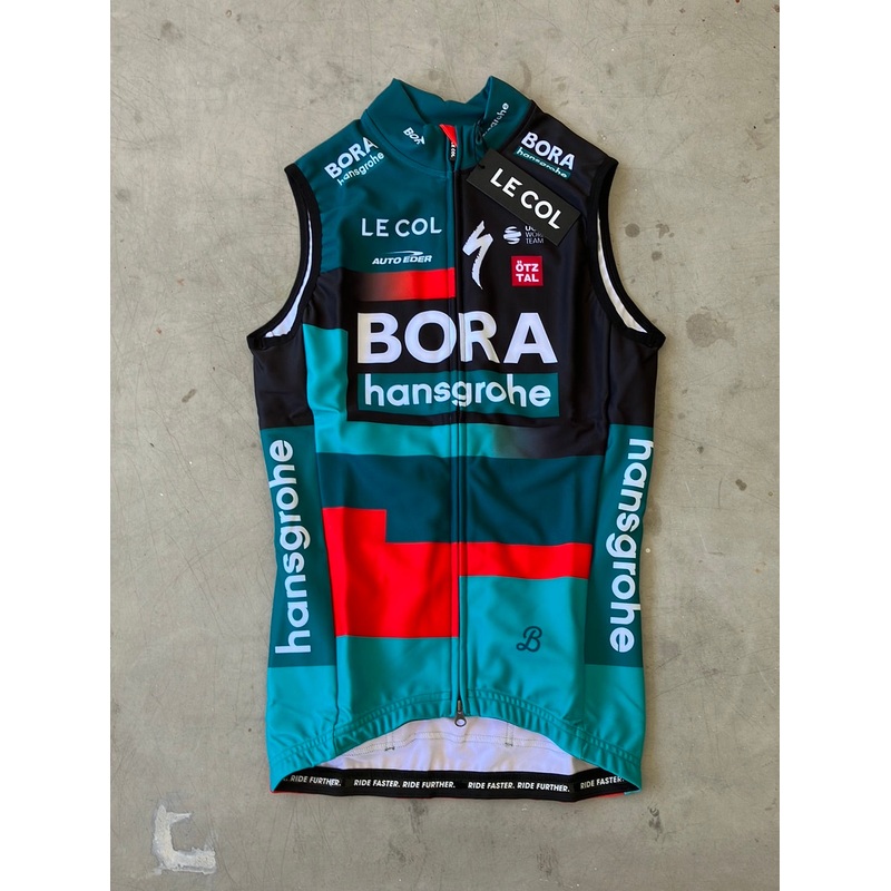 ‘Aqua-Zero’ Vest / Gilet – Thermal Waterproof Winter Gabba Vest | Le Col | Bora Hansgrohe | Pro-Issued Cycling Kit
