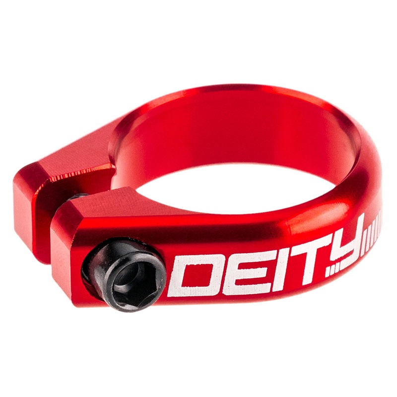 Collarino DEITY Circuit 34.9mm – Rosso