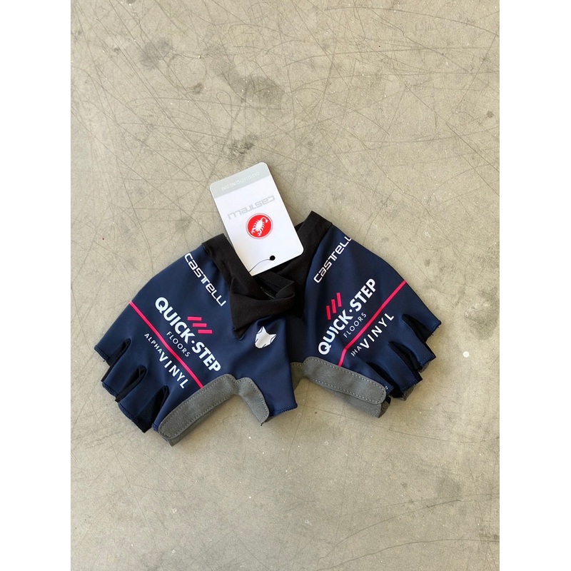 Gloves Mitts team Issued Competizione2 | Castelli | Blue | Quick-Step Alpha Vinyl / Soudal  | Pro Cycling Kit