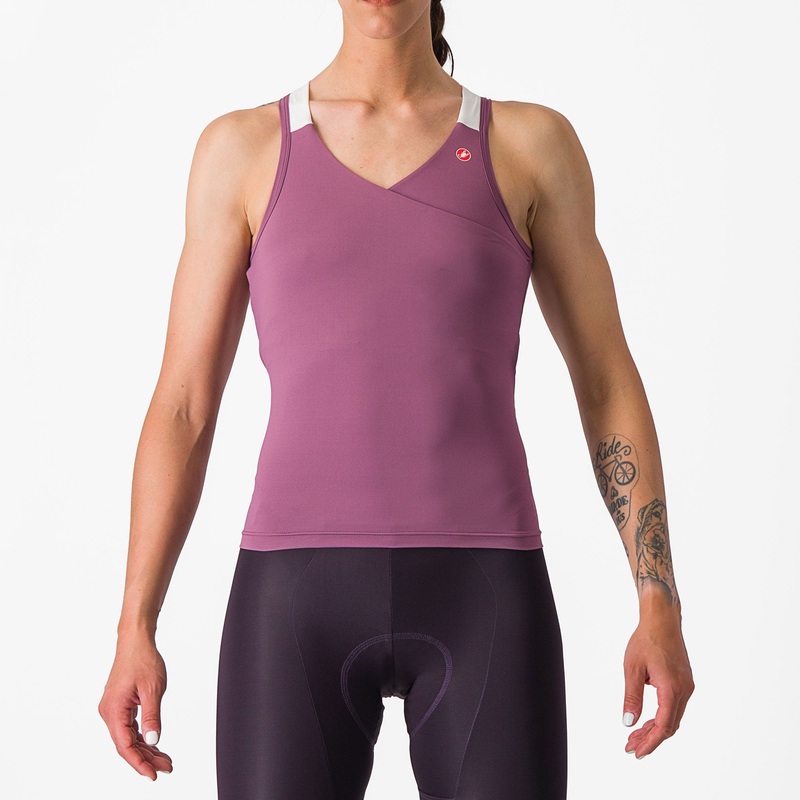 Top donna Castelli Solaris – Viola