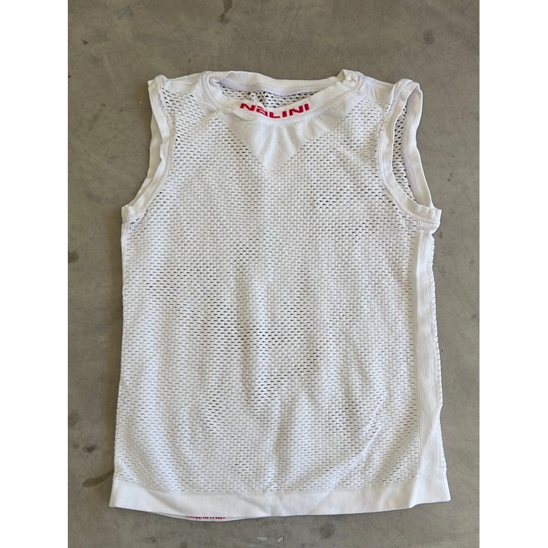 Cofidis | Nalini Sleeveless Base Layer | White | Pro-Issued Pro Team Kit