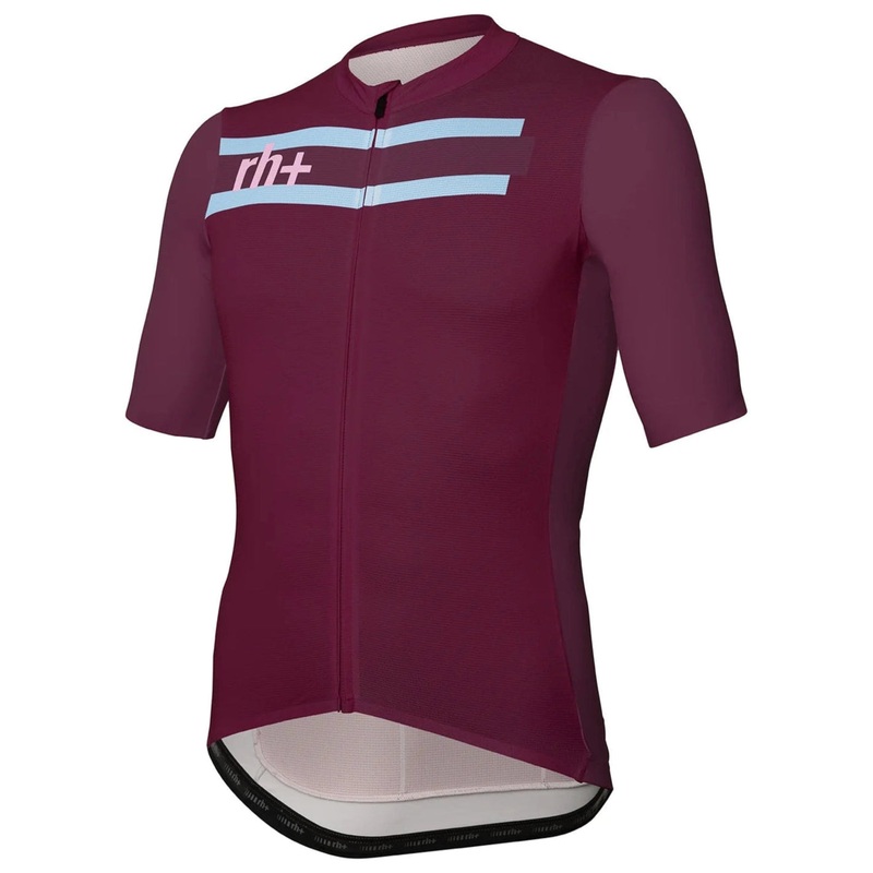 Maglia Rh+ Pacer – Bordeaux|S|M|L|Rosso