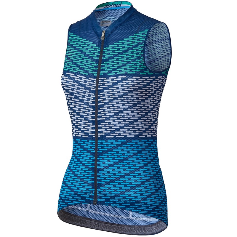 Maglia senza maniche donna Dotout Flash – Blu