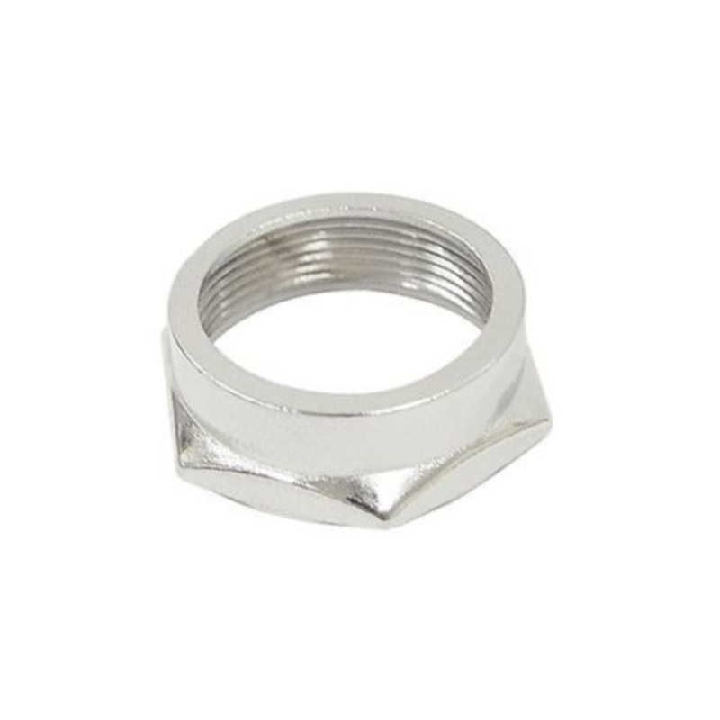 25.4mm Headset Locknut For 22.2mm Stem Chrome NOS HD720A