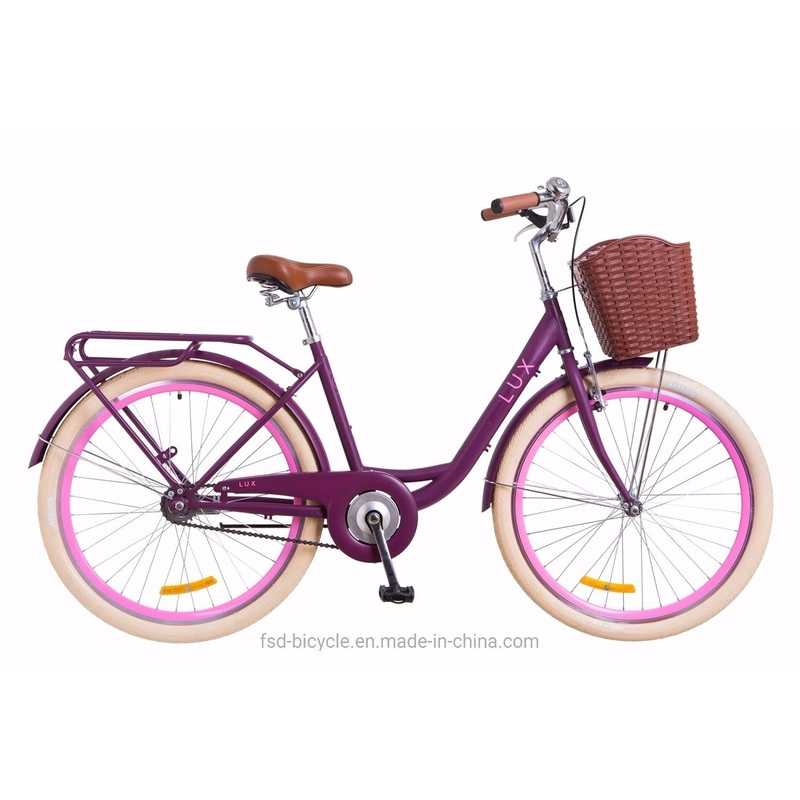 26 Steel Frame Lady City Bike 1 Speed Classic Bicycle OEM
