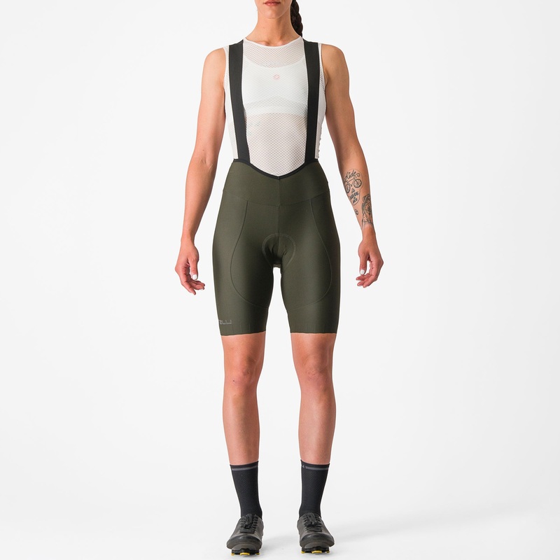 Salopette donna Castelli Espresso DT – Verde