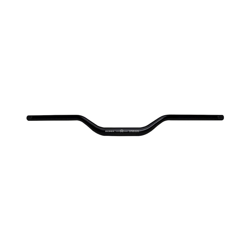 Soma Dream Riser Handlebar (Black) (31.8mm) (50mm Rise) (780mm) (5/25 Sweep)