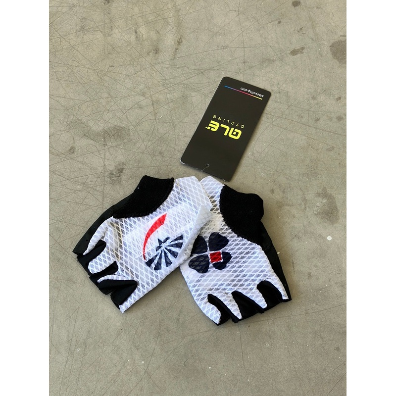 Summer Gloves/Mitts Padded Race | Ale | Groupama Franaise des Jeux | Pro Cycling Kit