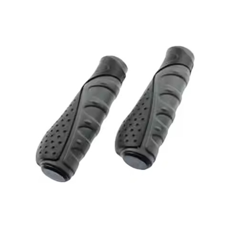 Vintage Anti-Slip Rubber Motorcycle Handlebars