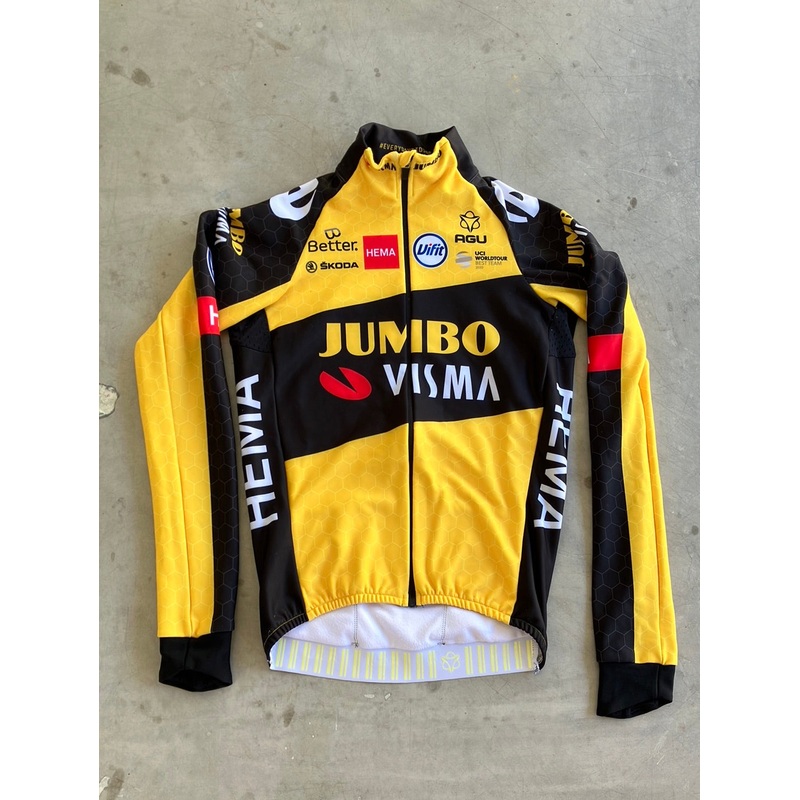 Winter Jersey Long Sleeve Thermal | Agu | Jumbo Visma | Pro Cycling Kit