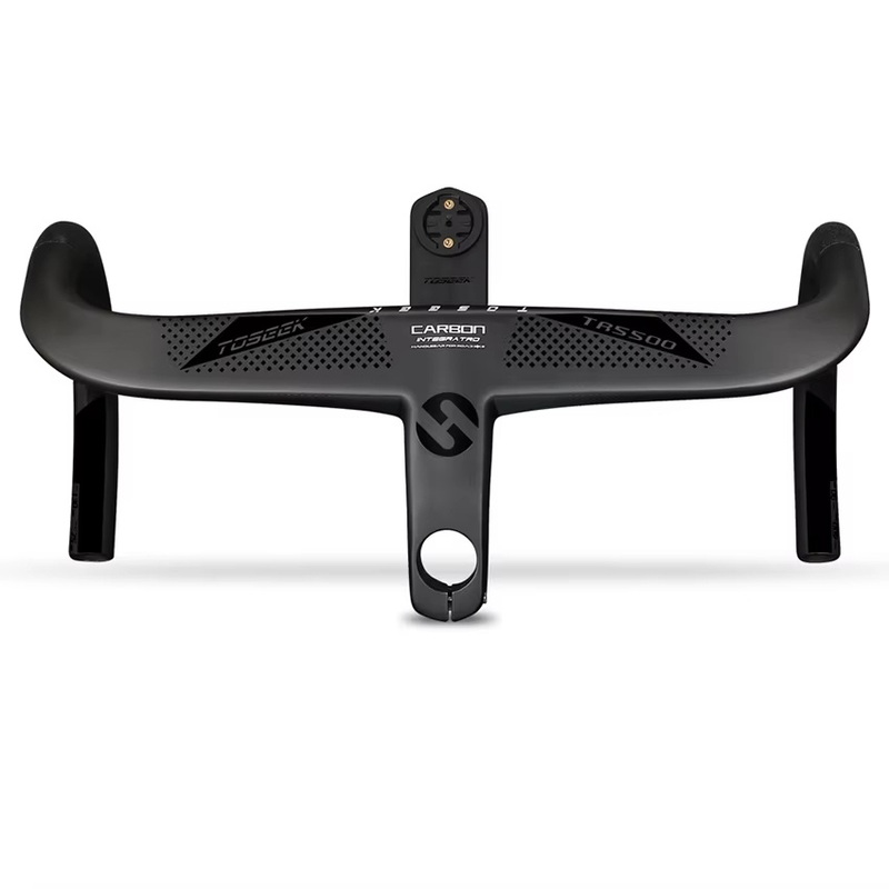 28.6mm Integrated Carbon Road Bike Handlebar with Bike Computer Mount