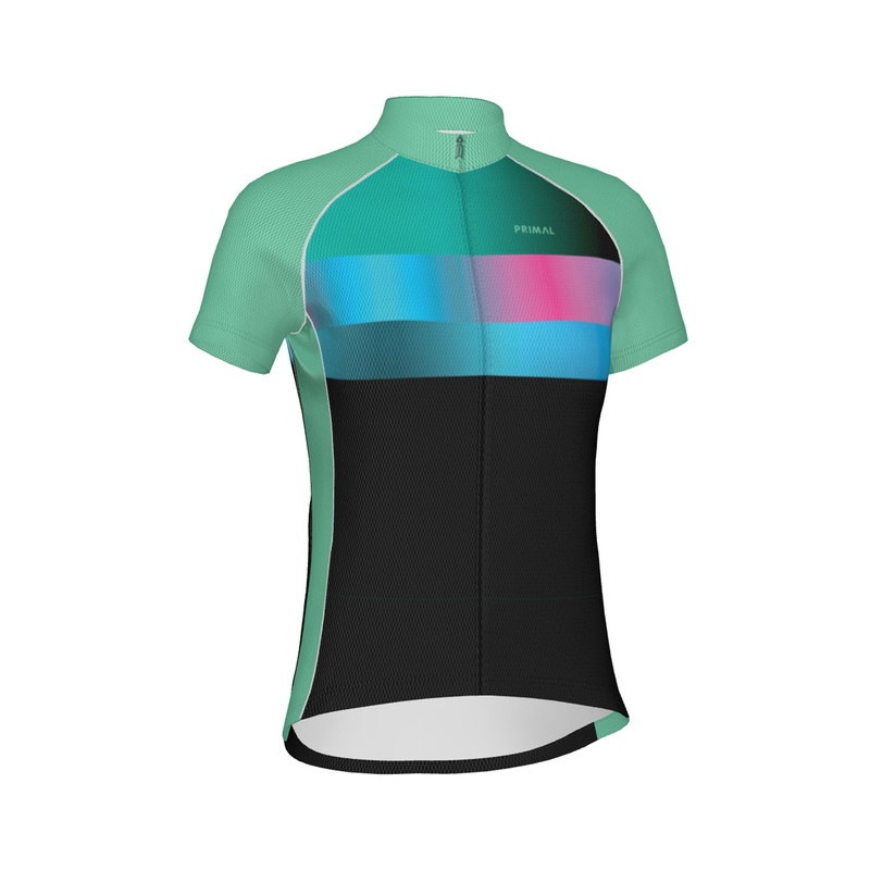 Teal Fade Women’s Sport Cut Jersey