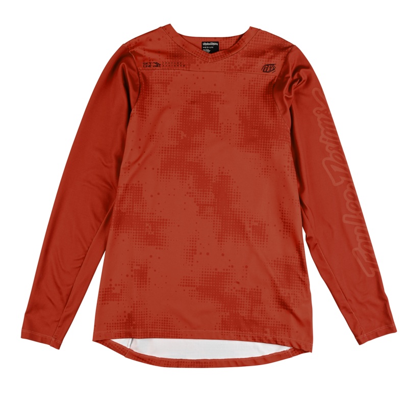 Skyline Chill Jersey Scattered Fire Orange