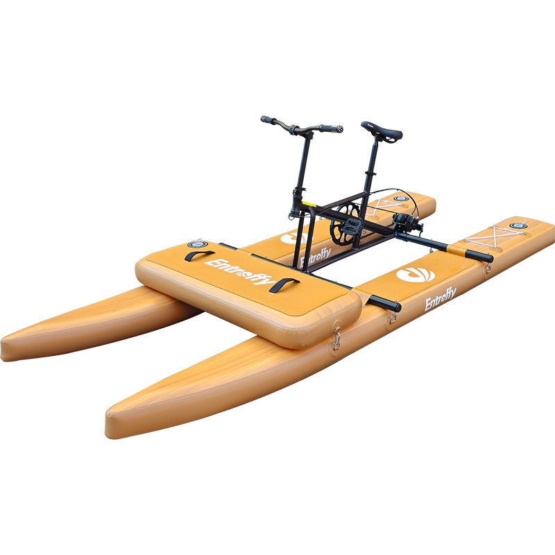 Spatium Sup Water Bike for Lake Inflatable Pedal Boat