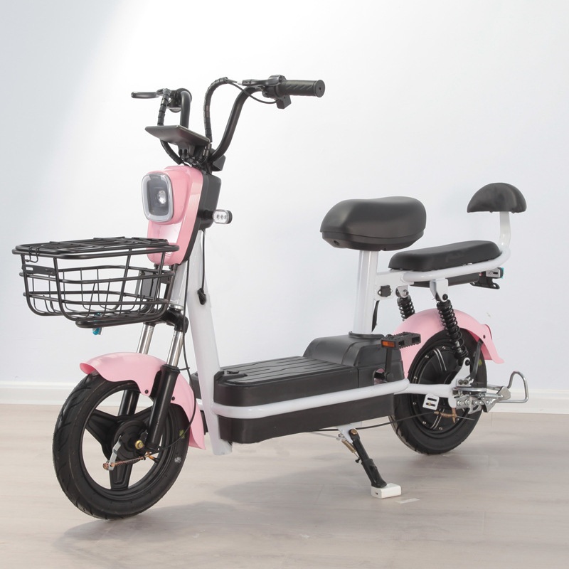 Vacuum Tire Non-Slip Handlebar 2 Person Electric Bicycle 350W 48V Chinese Electric Electric Bicycle