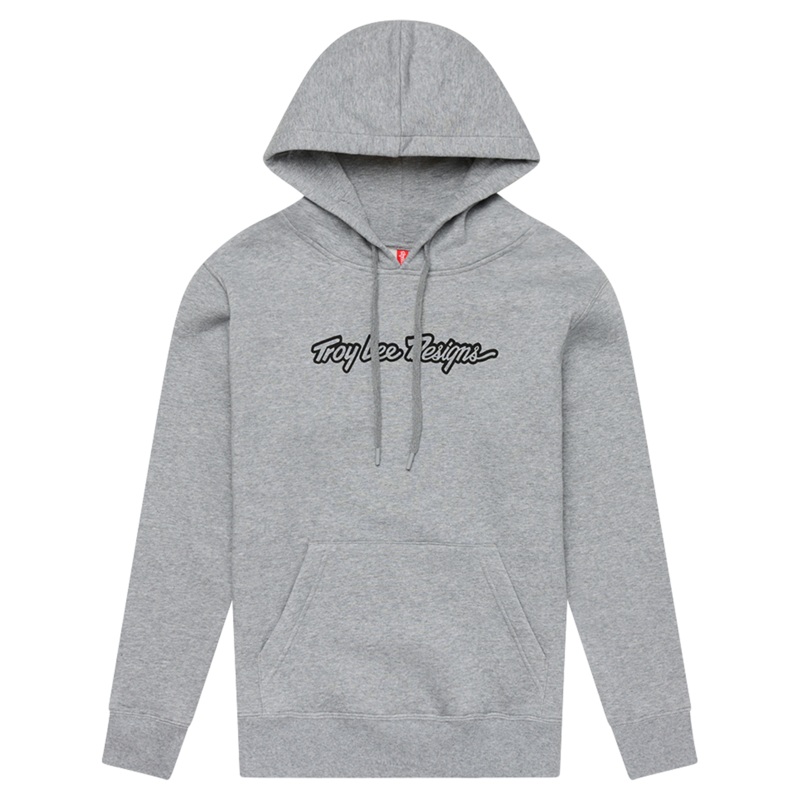 Womens Pullover Signature Gray Heather