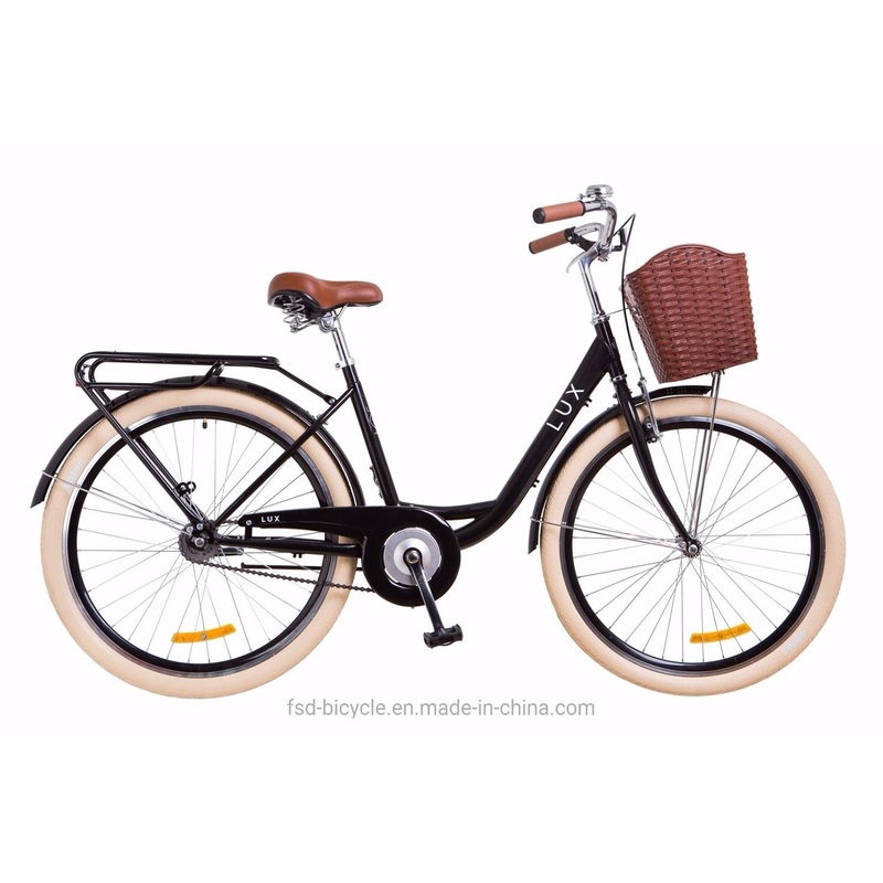 26 Steel Frame 1 Speed Classic City Bike for Lady OEM