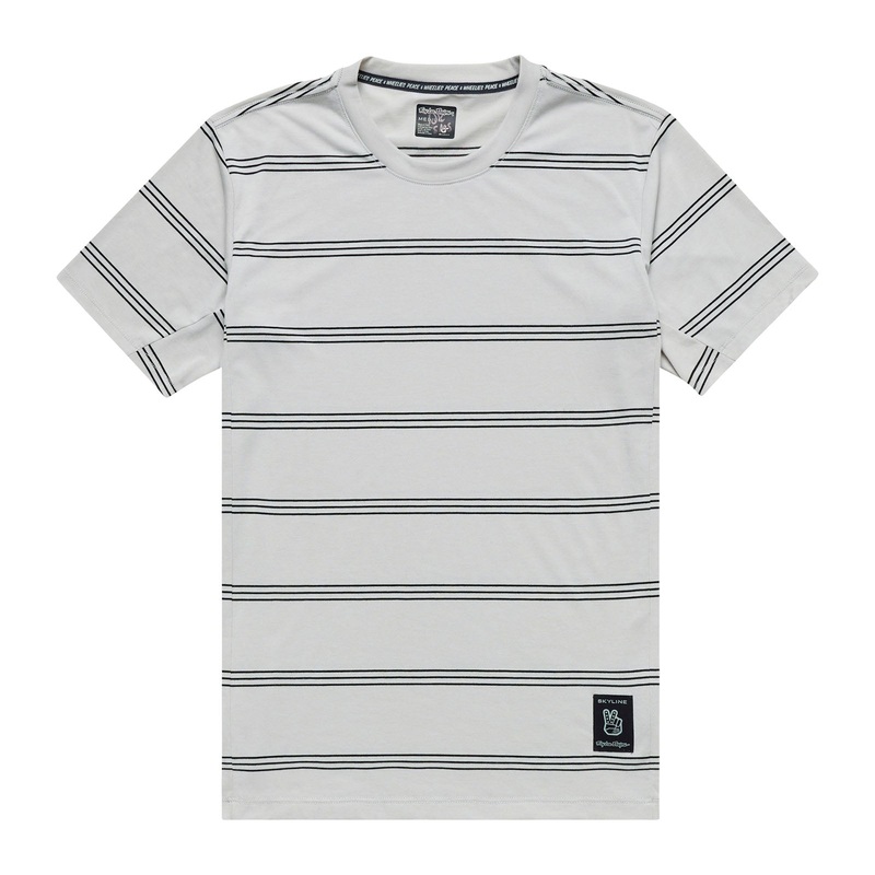 Skyline Short Sleeve Ride Tee Washed Out Limestone