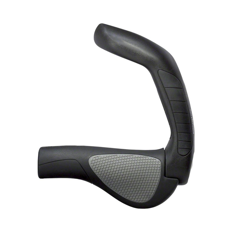 Ergon GP5 Grips (Black/Grey) (Regular) (L)