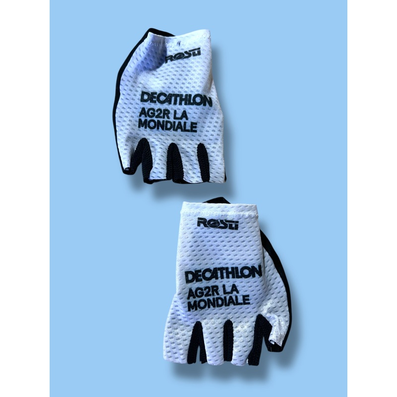 Gloves Mitts Summer Gants | Decathlon AG2R La Mondiale  | Rosti | Pro Cycling Kit