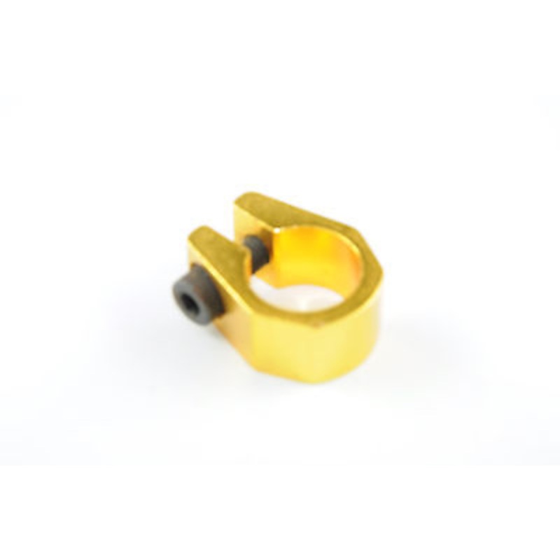 RALEIGH BURNER MK 2-OLD SCHOOL BMX ALLOY 25.4 SEAT CLAMP GOLD GENUINE LANDAR 80s