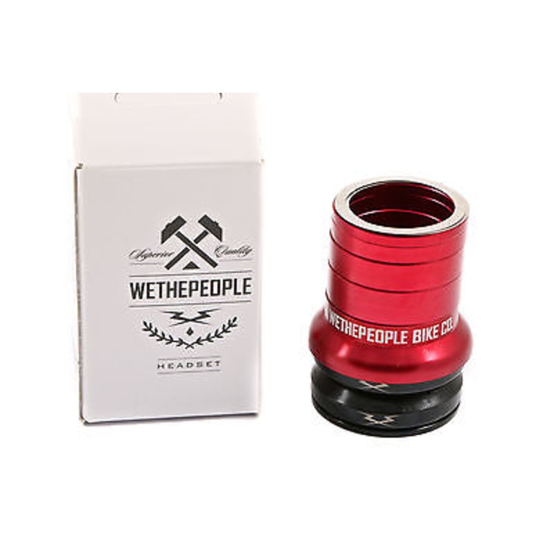 WeThePeople AHEAD SEALED THREADLESS INTERNAL HEADSET 1-1-8 RED 10 OFF RRP