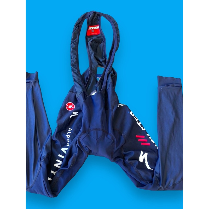 Winter bib tights thermal | Castelli | Quick-Step Alpha Vinyl  | Pro Cycling Kit