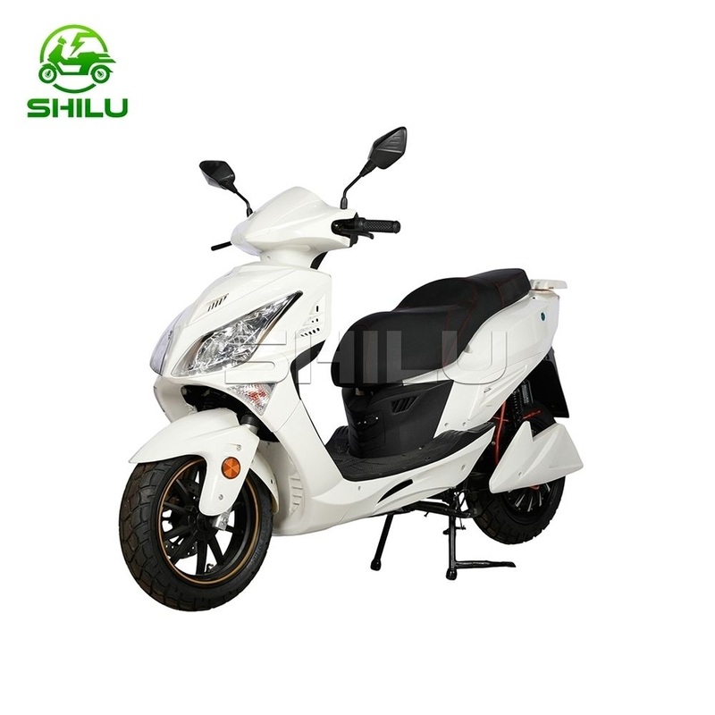 12 Inch High Speed 1200W Motor Power Moped Ebike Scooter Electric Motorcycle