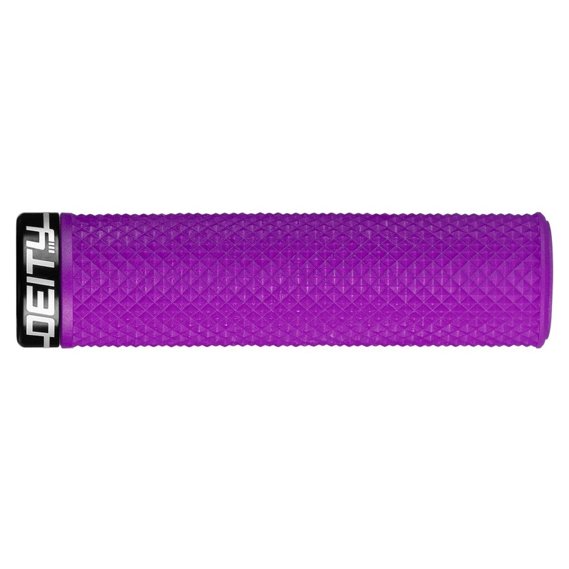 Deity Supracush Lock-On Grips (Purple) (Pair)