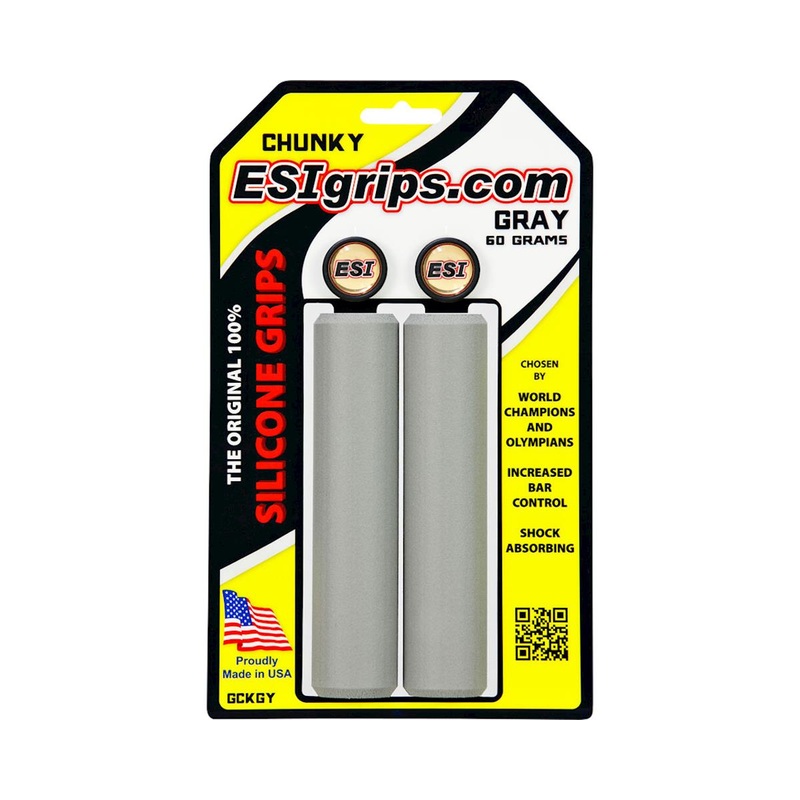 ESI Grips Chunky Silicone Grips (Grey)