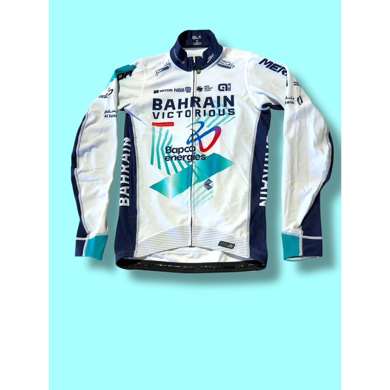 Long Sleeve Jersey  Thermal Winter | Ale |Bahrain Victorious| Pro Cycling Kit