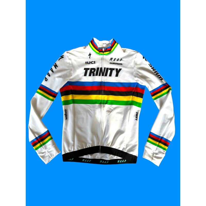 Long  Sleeve Winter Jersey – World Champion Rainbow | Specialized | Trinity Racing | Pro Cycling Kit