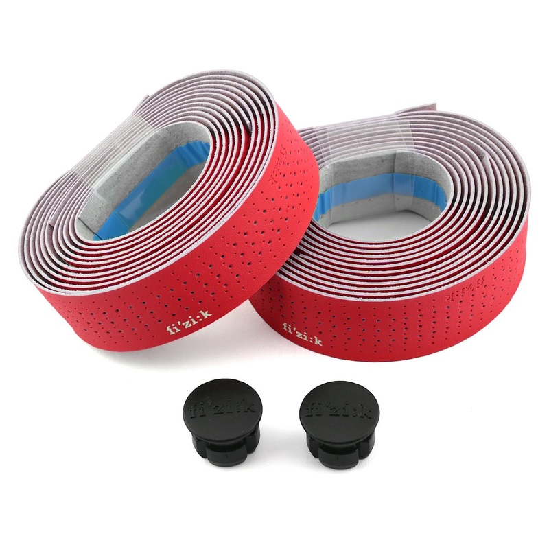 fizik Tempo Microtex Classic Handlebar Tape (Red) (2mm Thick)