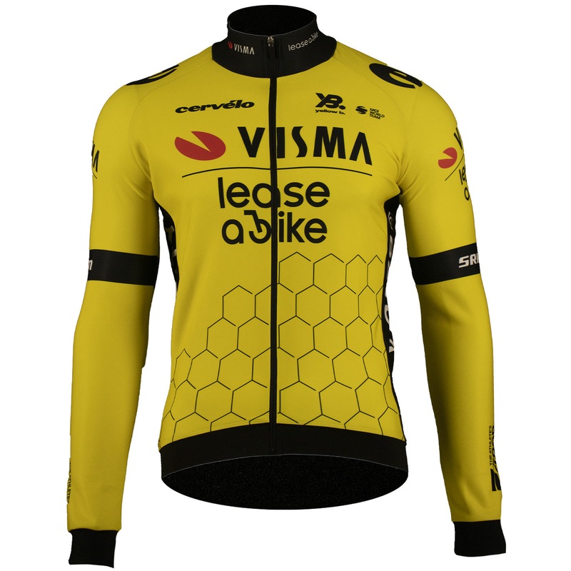 Maglia maniche lunghe Team Visma Lease a bike 2025 Premium