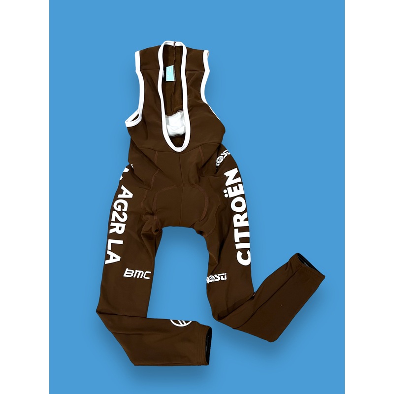 Winter Bib Tights Thermal Padded | Rosti | AG2R Citroen | Pro Cycling Kit